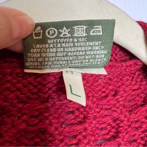 CARRAIG DONN 100% Ireland Merino Wool A-Line Cardigan. Size Large - Picture 11 of 11